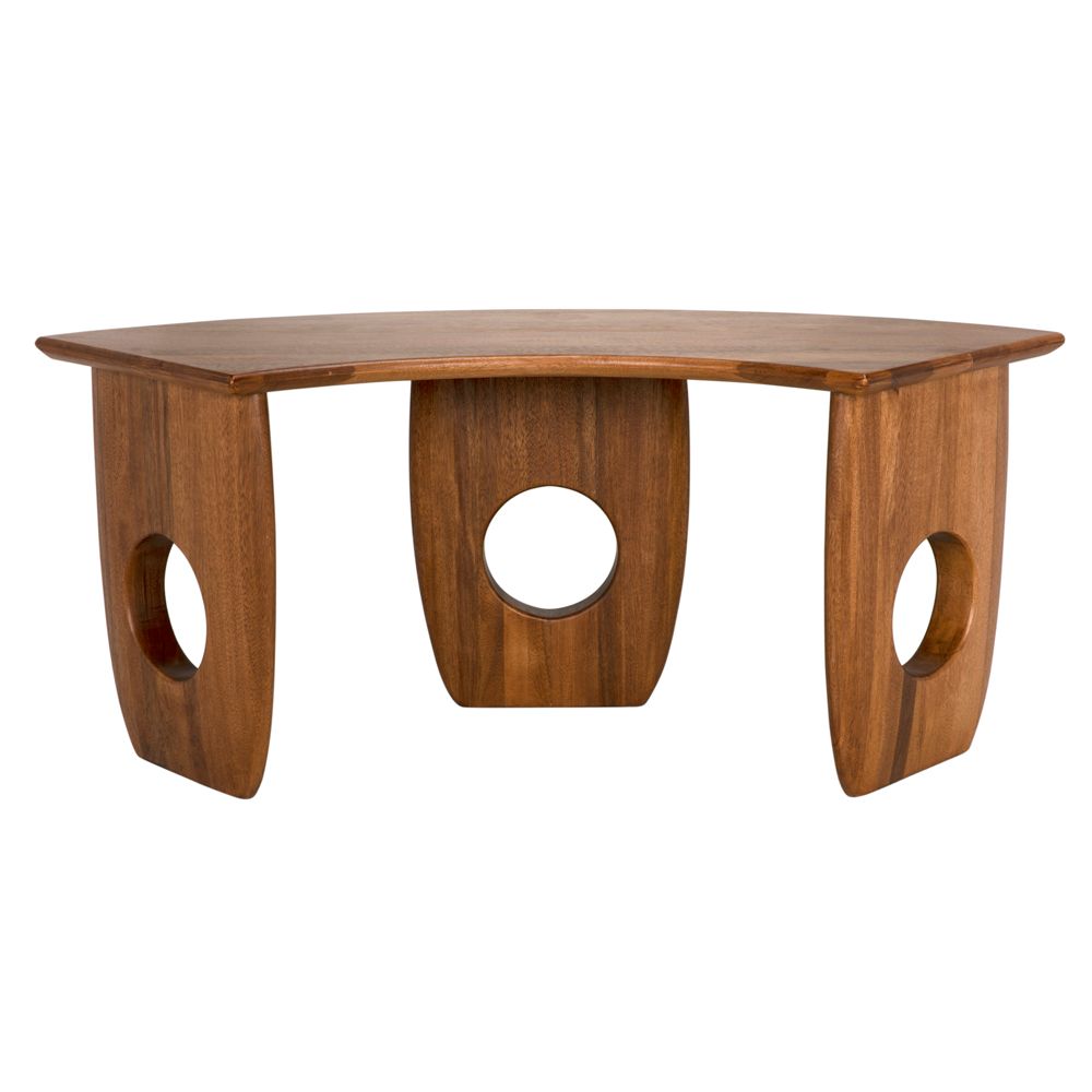 Lobster Desk, Dark Walnut by NOIR
