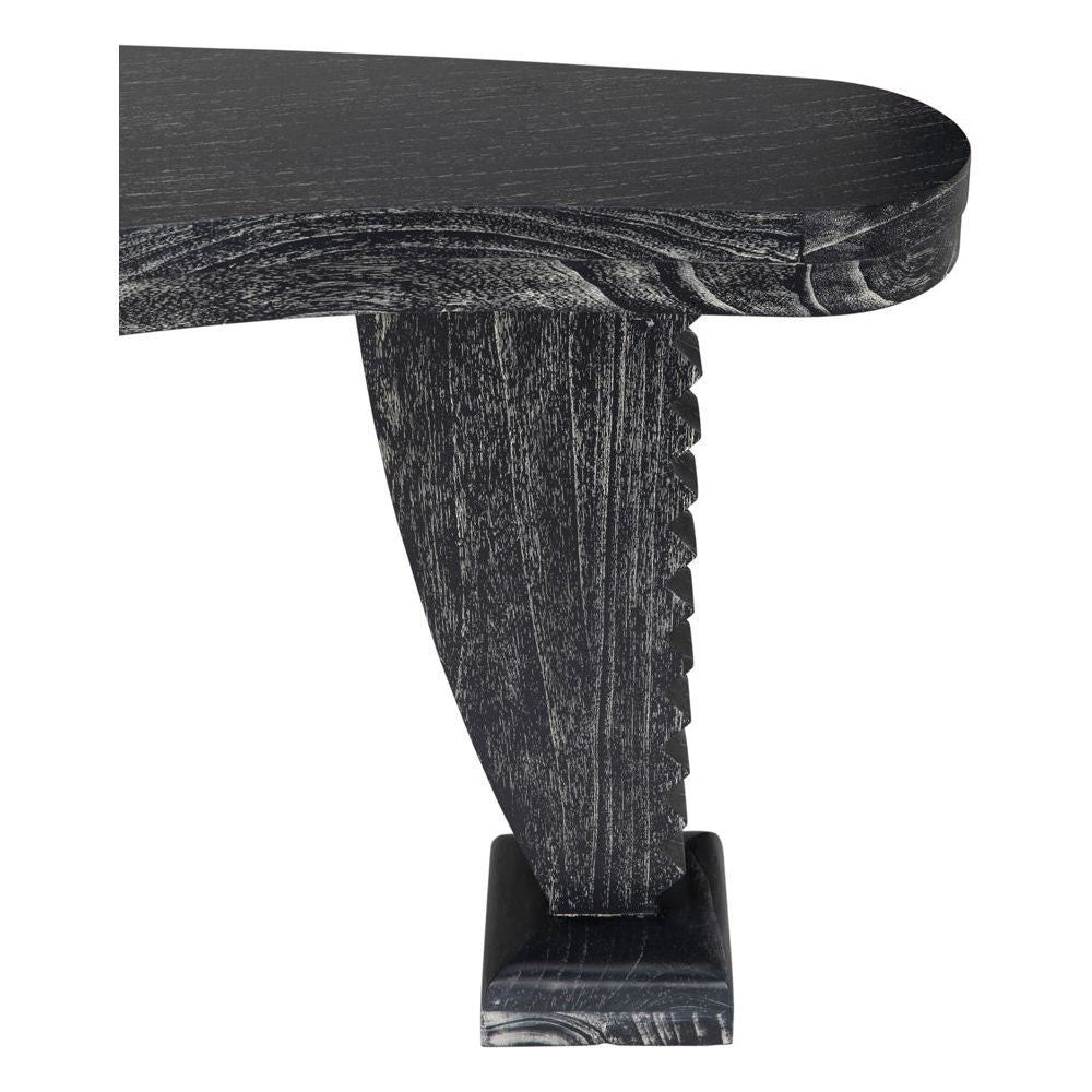 Zigmund Desk, Cinder Black by NOIR