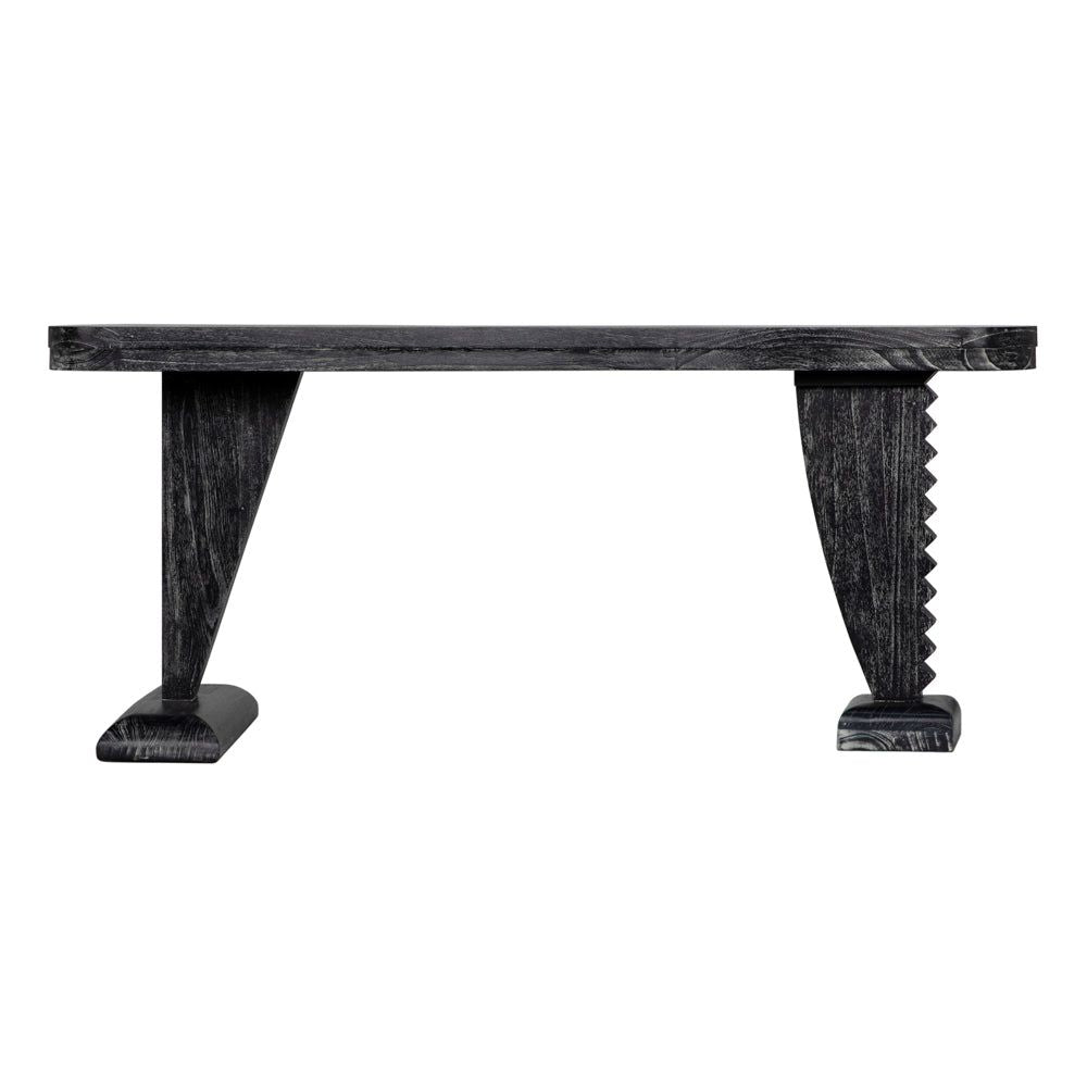 Zigmund Desk, Cinder Black by NOIR