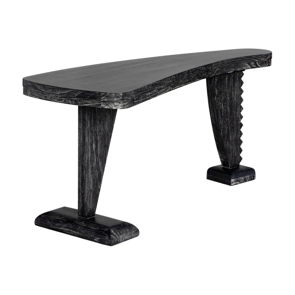 Zigmund Desk, Cinder Black by NOIR