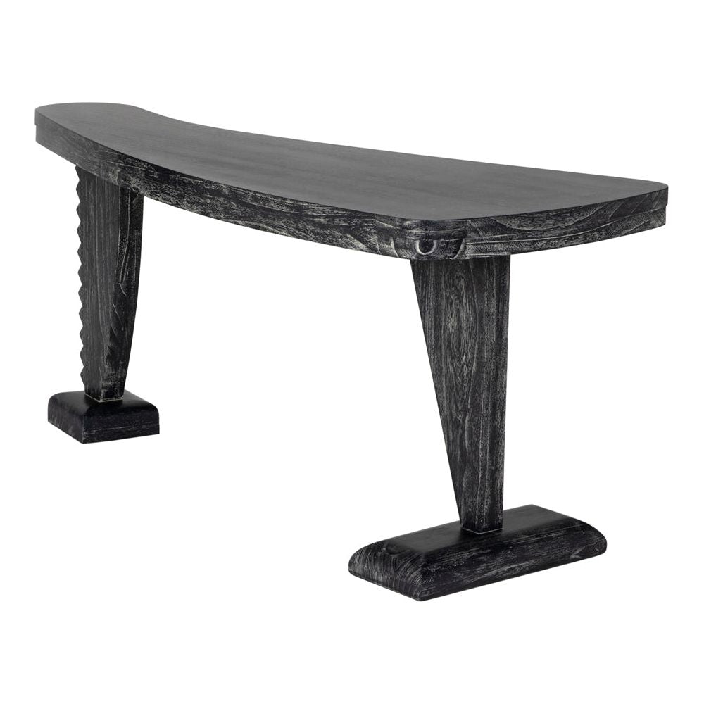 Zigmund Desk, Cinder Black by NOIR