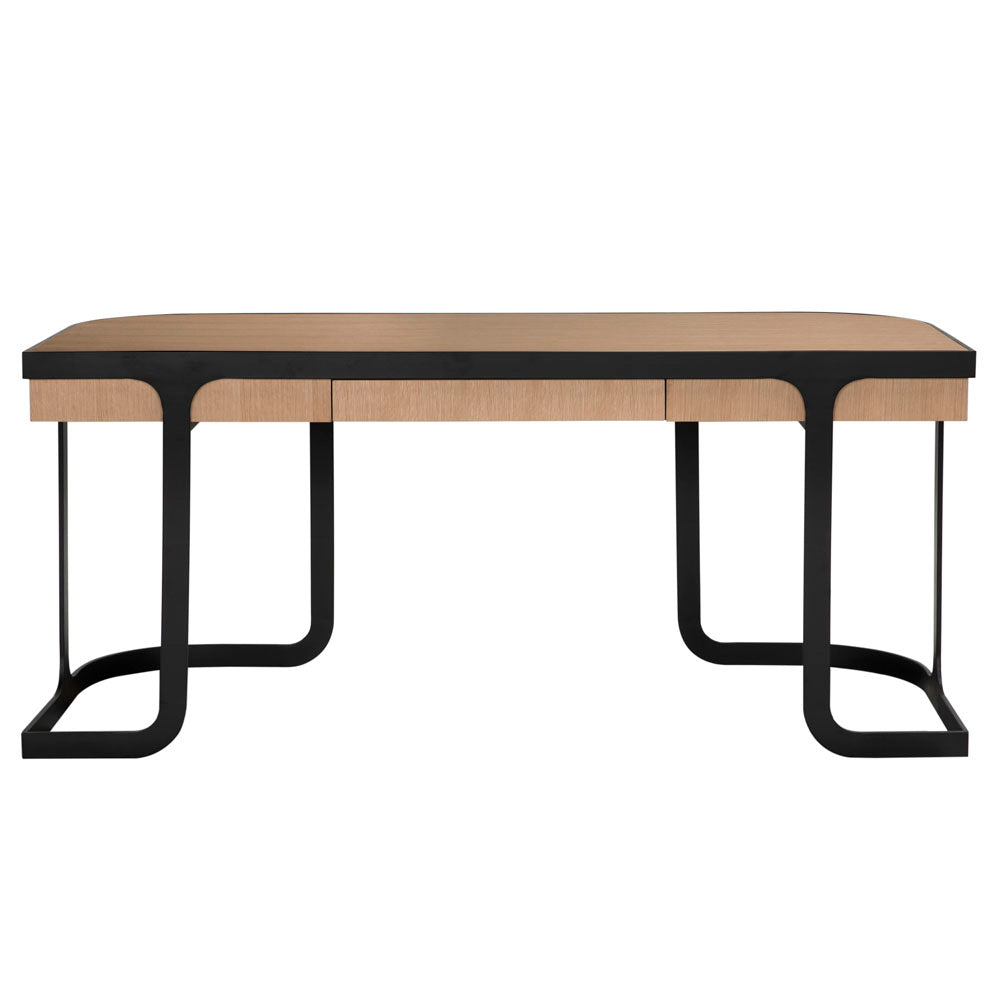 Hamilton Desk, White Oak by NOIR