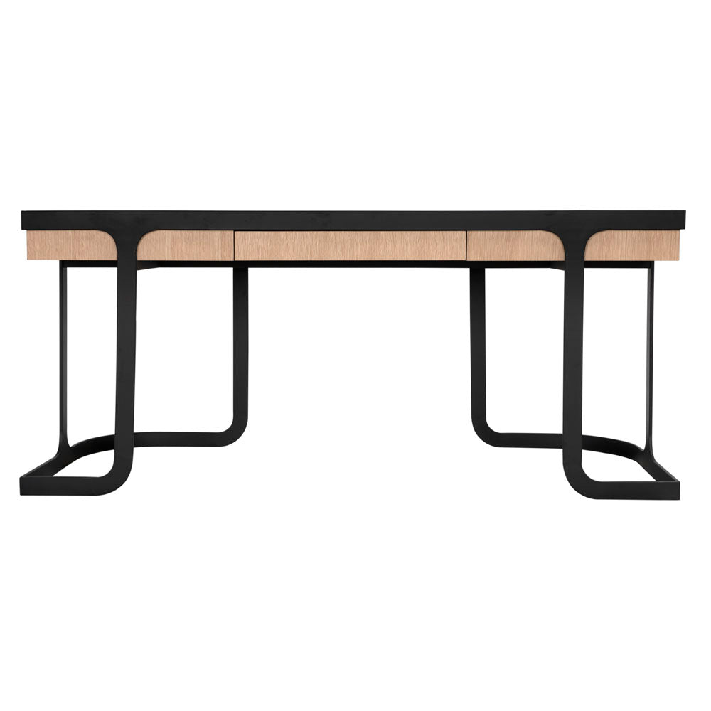 Hamilton Desk, White Oak by NOIR