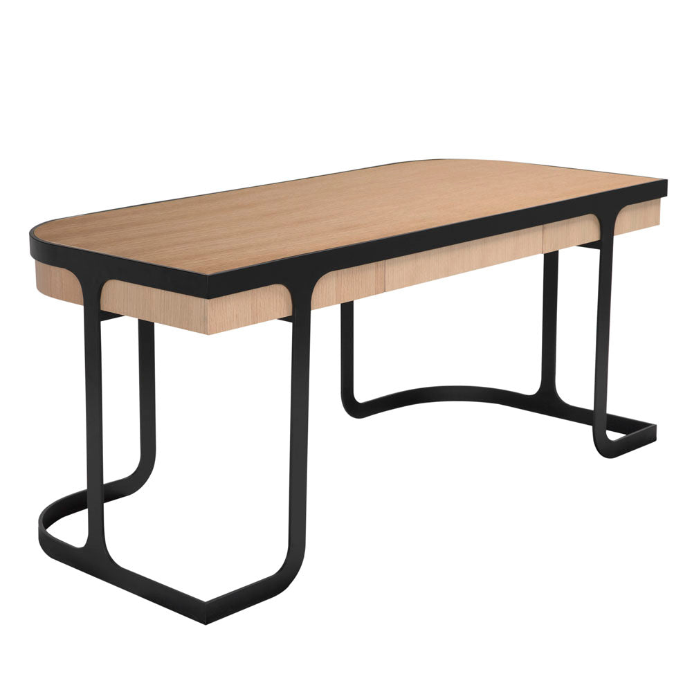 Hamilton Desk, White Oak by NOIR