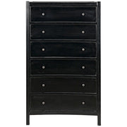 Hampton Tall Boy, Hand Rubbed Black by NOIR