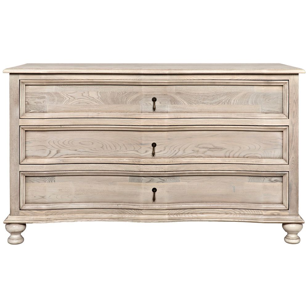 Curved Front 3 Drawer Chest by NOIR