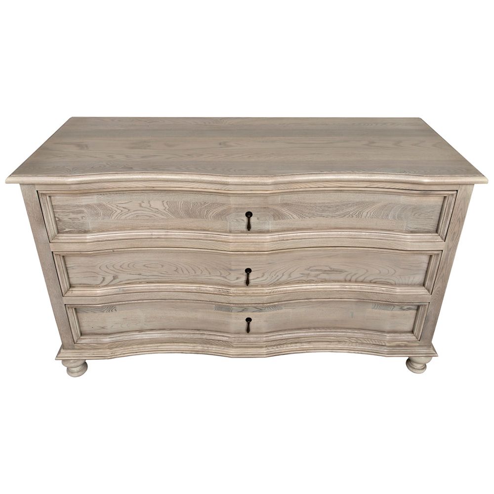 Curved Front 3 Drawer Chest by NOIR