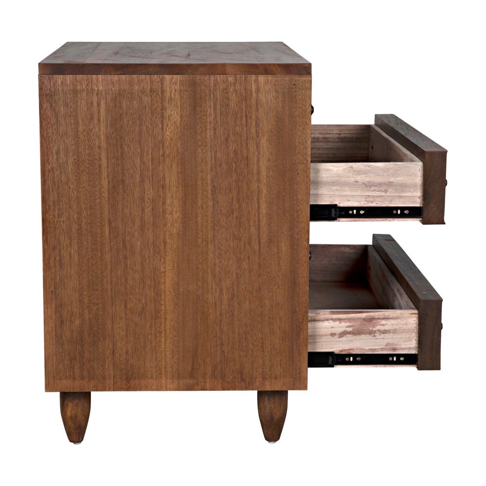 Diamond Chest, Dark Walnut by NOIR