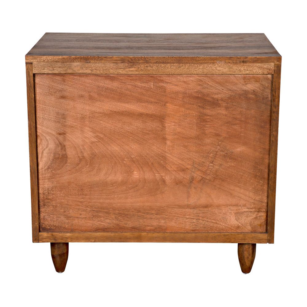Diamond Chest, Dark Walnut by NOIR