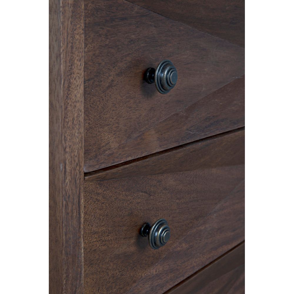 Diamond Chest, Dark Walnut by NOIR