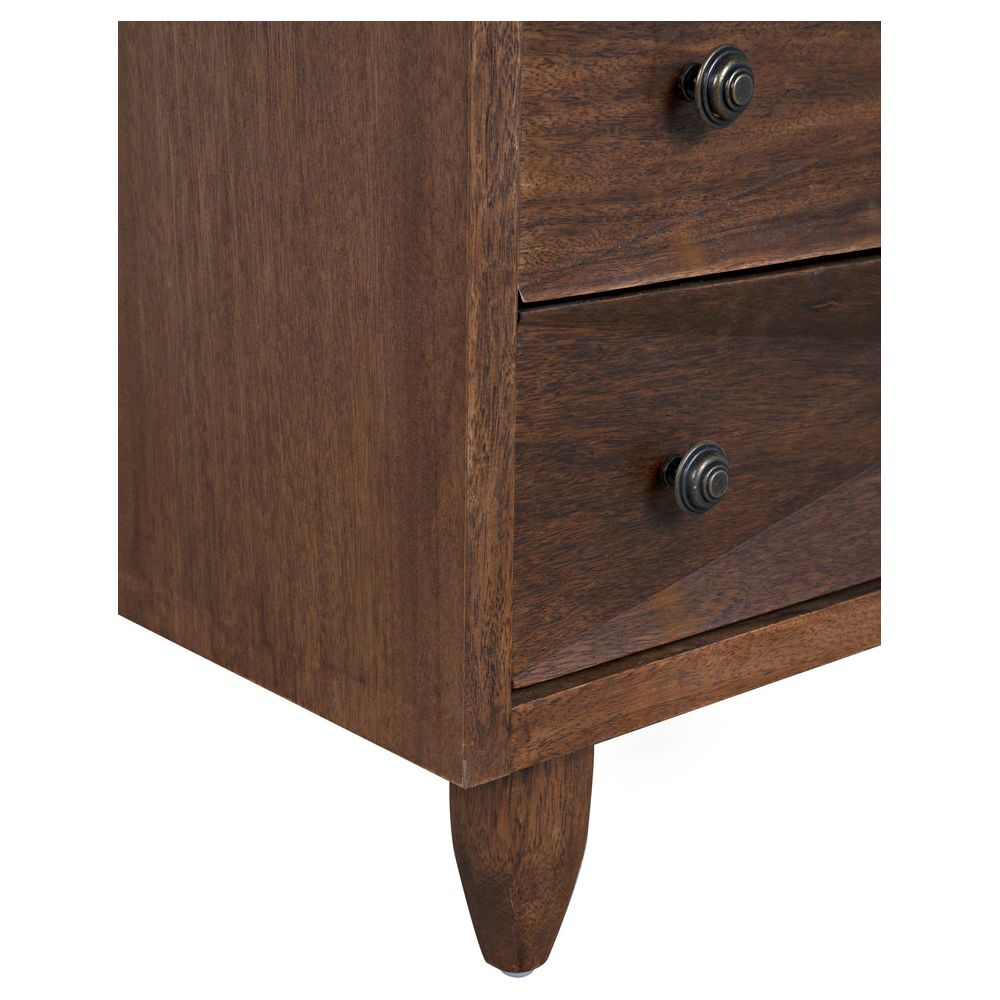 Diamond Chest, Dark Walnut by NOIR