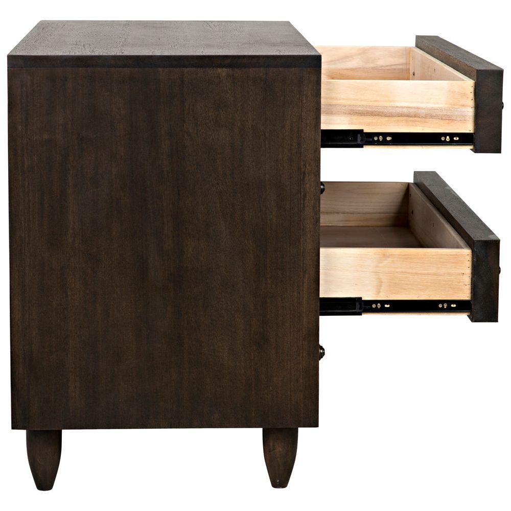 Diamond Chest, Ebony Walnut by NOIR