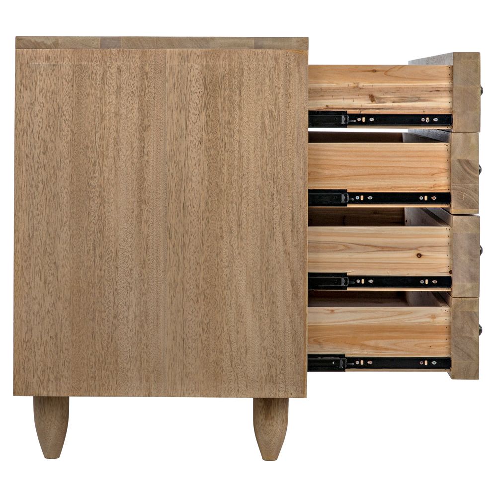 Diamond Chest, Washed Walnut by NOIR