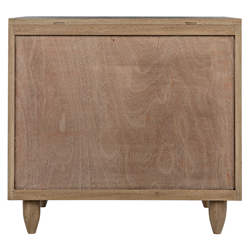 Diamond Chest, Washed Walnut by NOIR