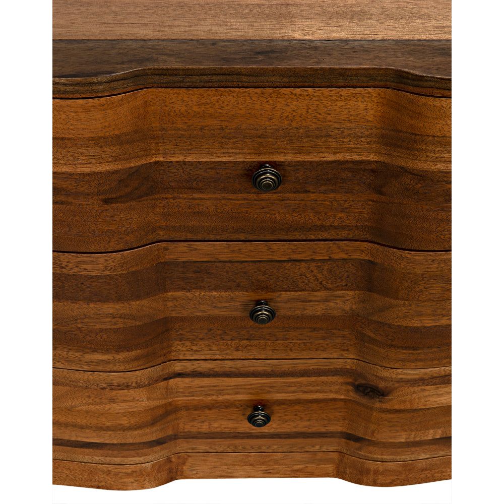 Claudie Chest, Dark Walnut by NOIR