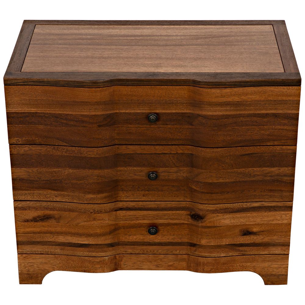 Claudie Chest, Dark Walnut by NOIR