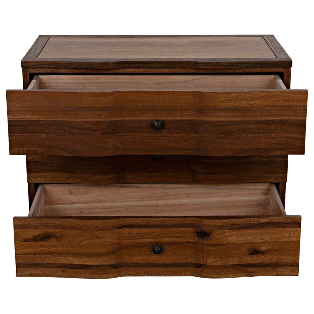Claudie Chest, Dark Walnut by NOIR