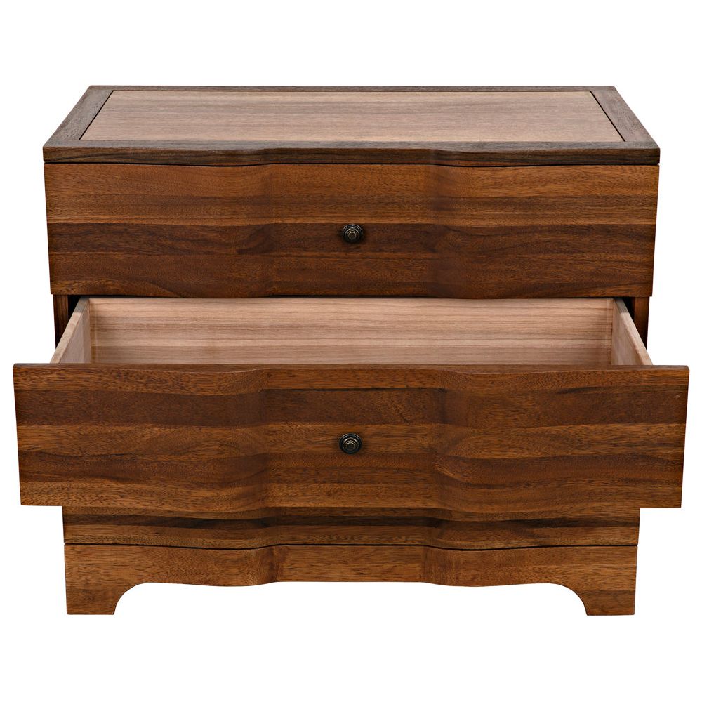 Claudie Chest, Dark Walnut by NOIR