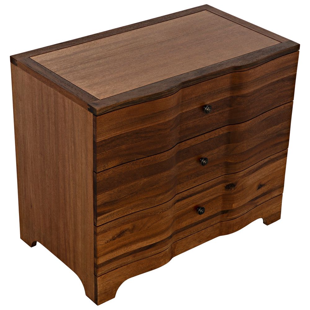Claudie Chest, Dark Walnut by NOIR