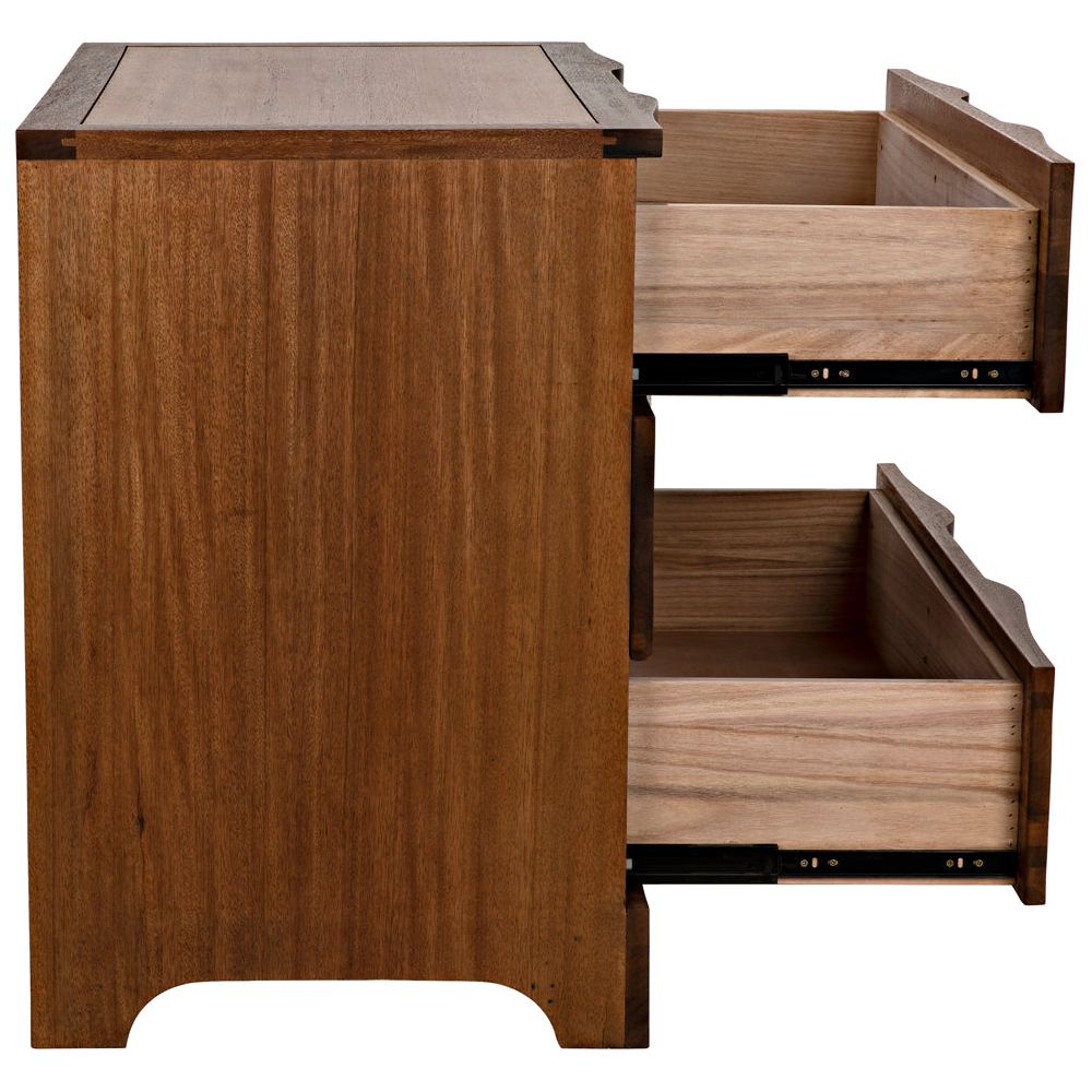 Claudie Chest, Dark Walnut by NOIR