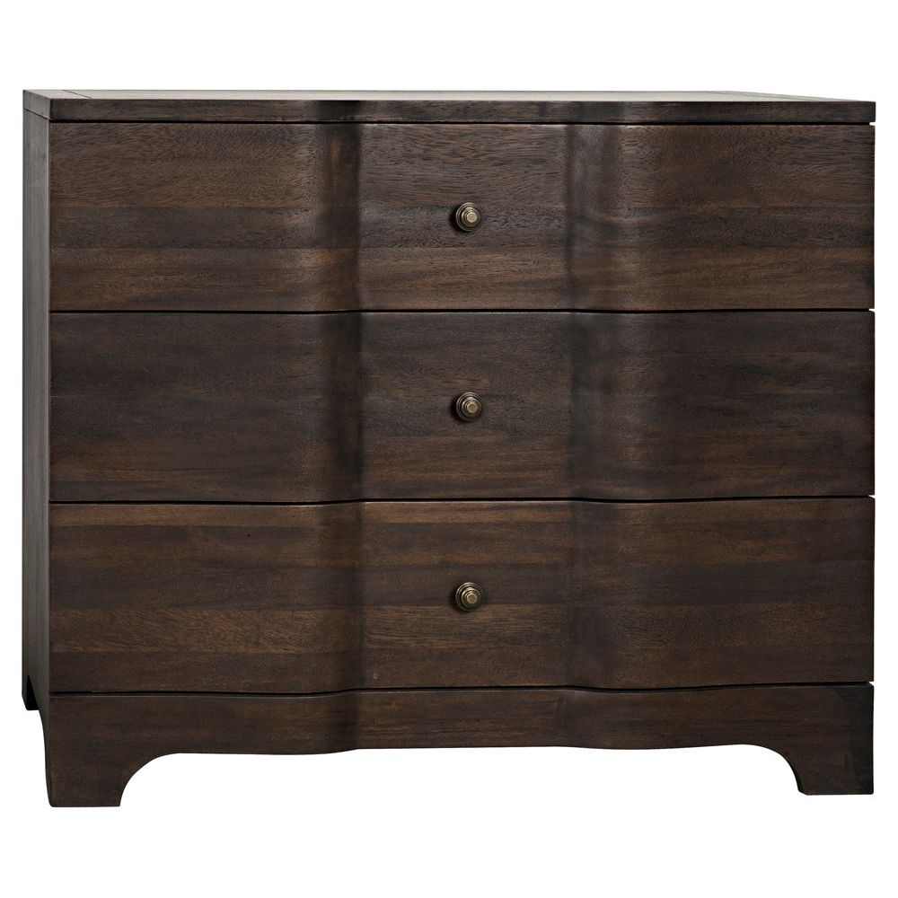 Claudie Chest, Ebony Walnut by NOIR