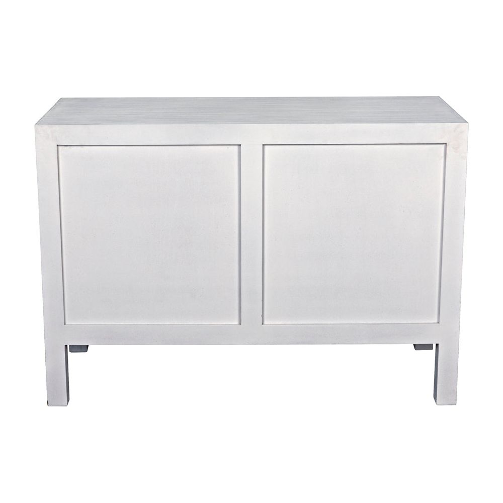 Conrad 6 Drawer Dresser, White Wash by NOIR