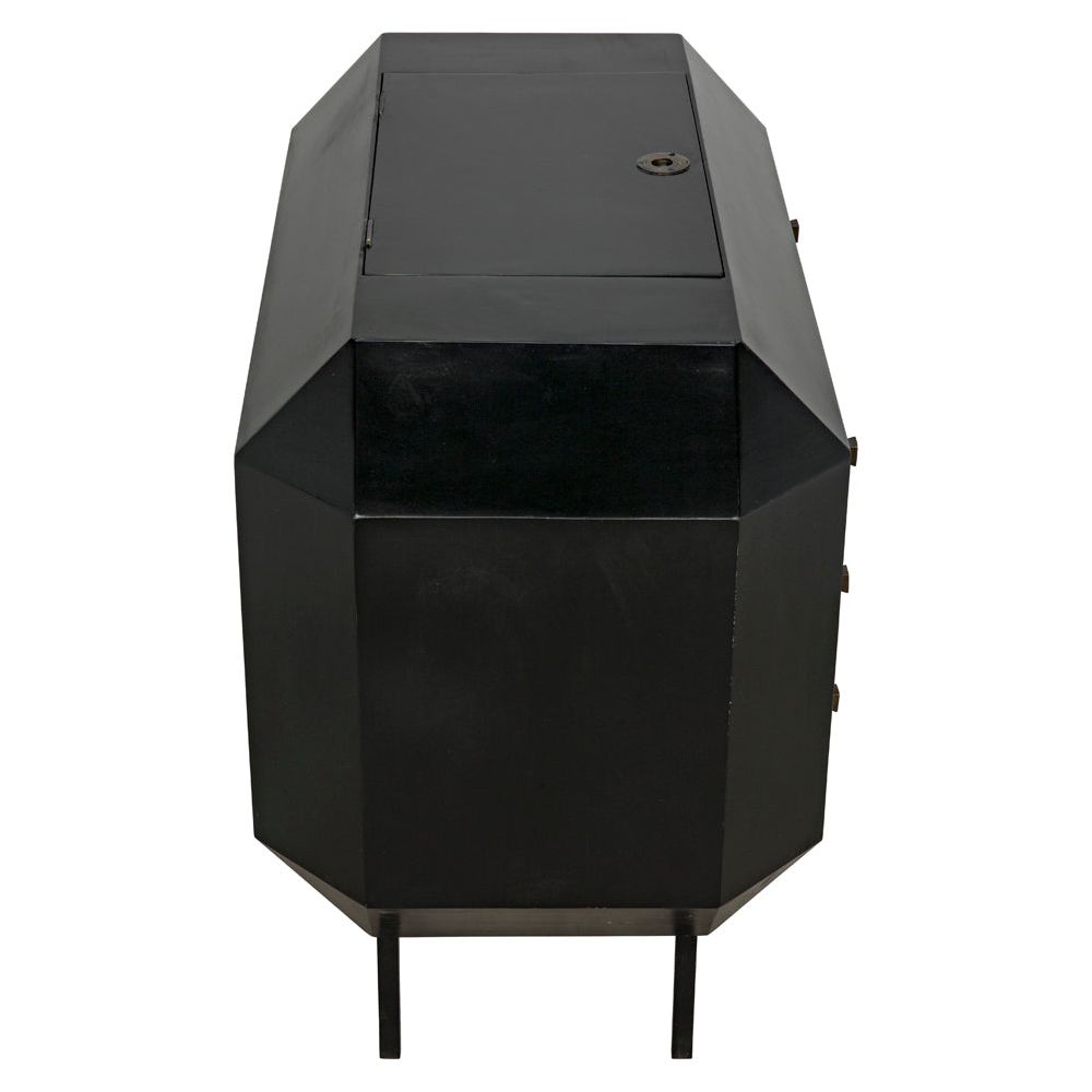 Rhiana Dresser, Hand Rubbed Black by NOIR