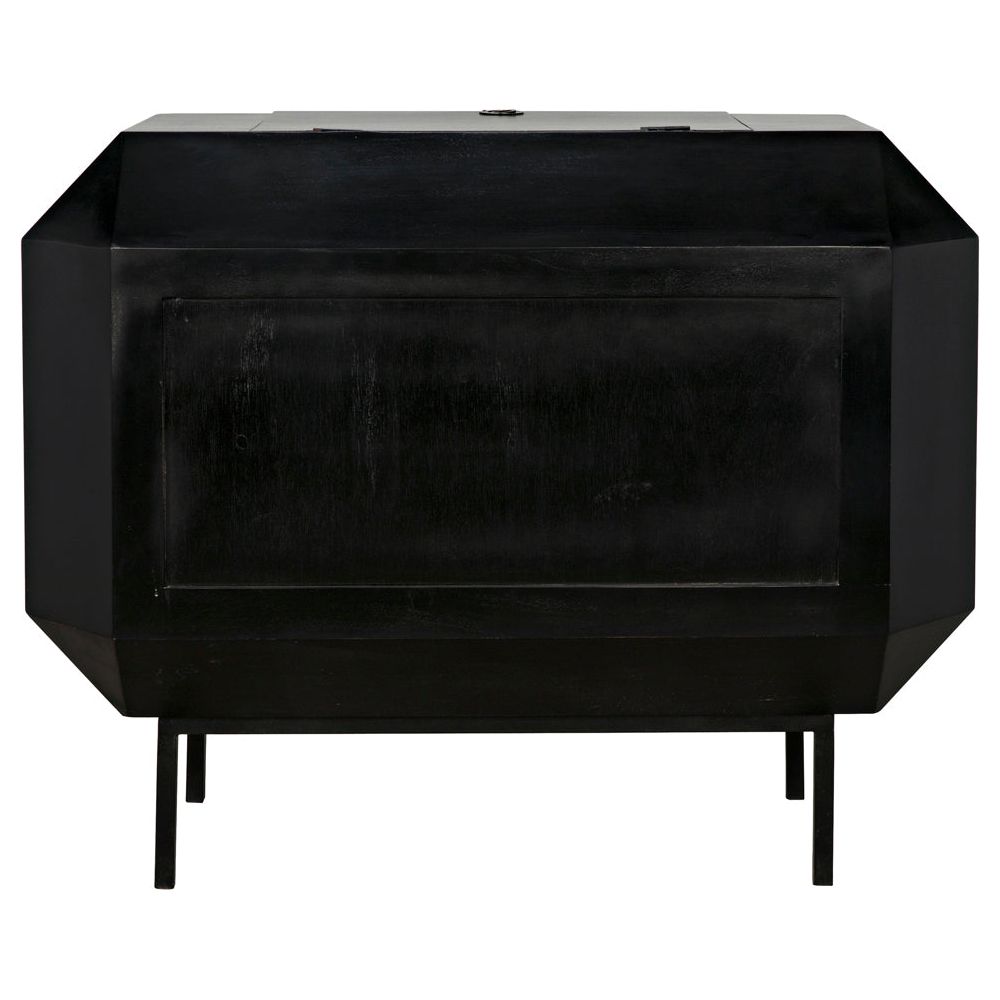 Rhiana Dresser, Hand Rubbed Black by NOIR