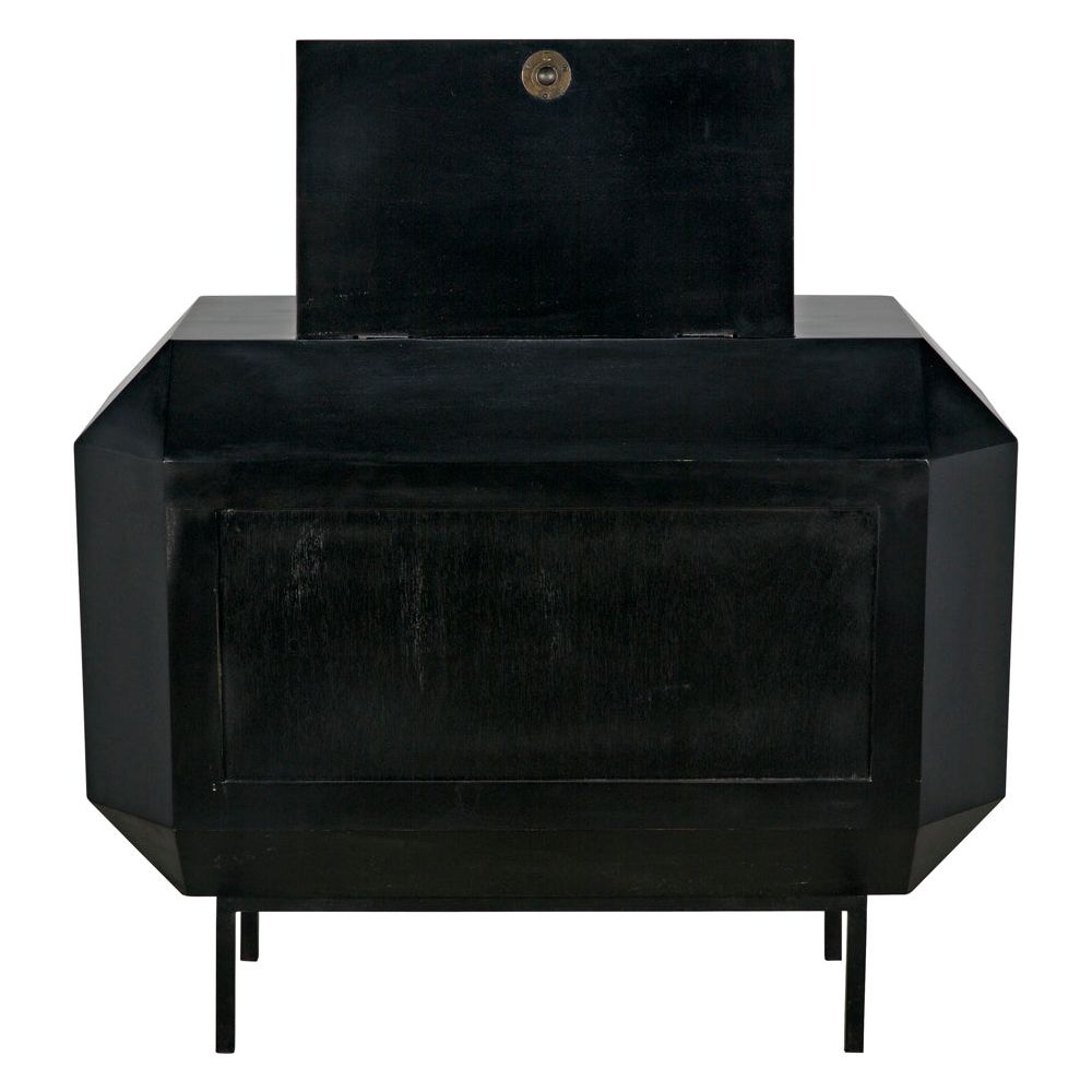 Rhiana Dresser, Hand Rubbed Black by NOIR