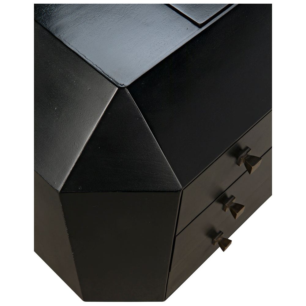 Rhiana Dresser, Hand Rubbed Black by NOIR