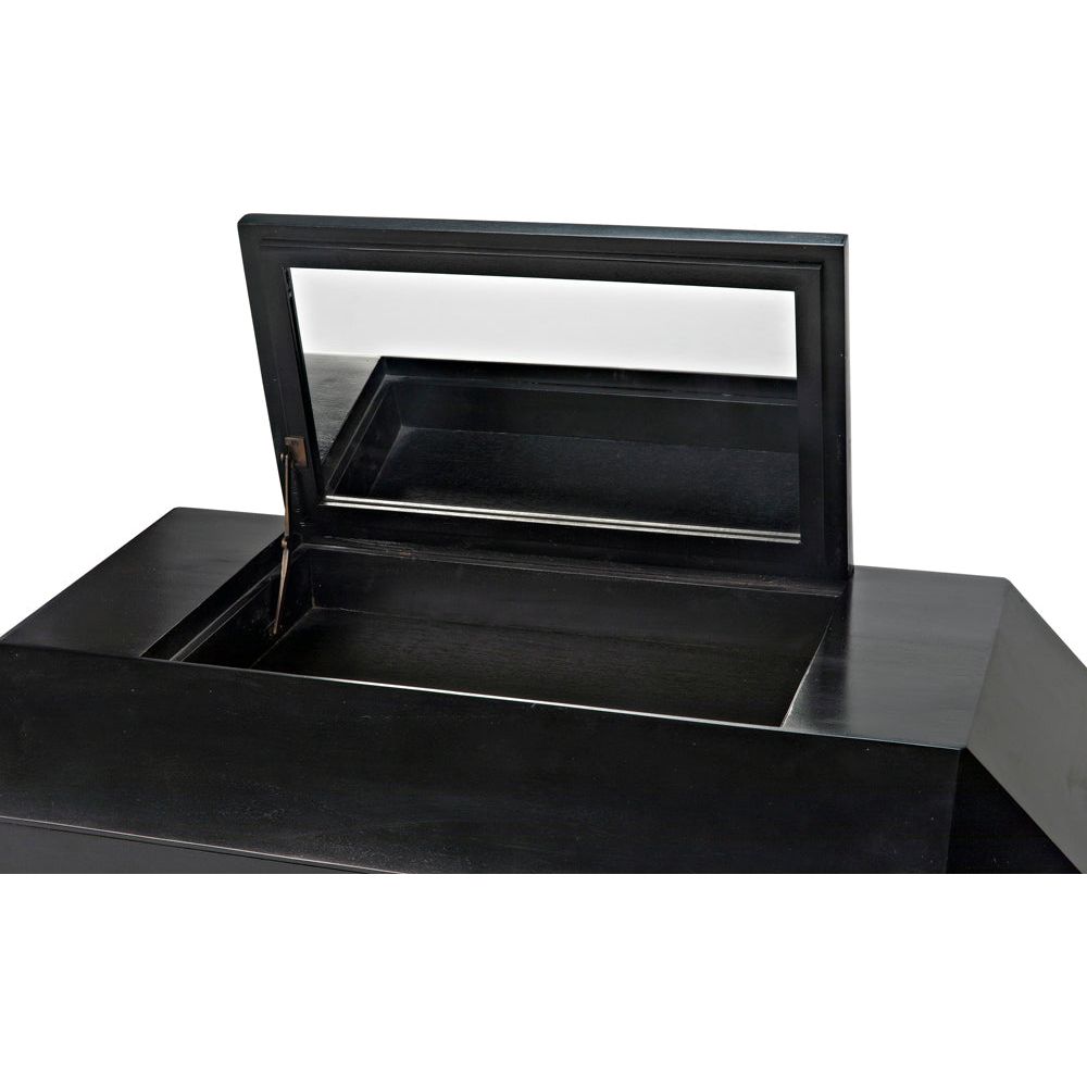 Rhiana Dresser, Hand Rubbed Black by NOIR