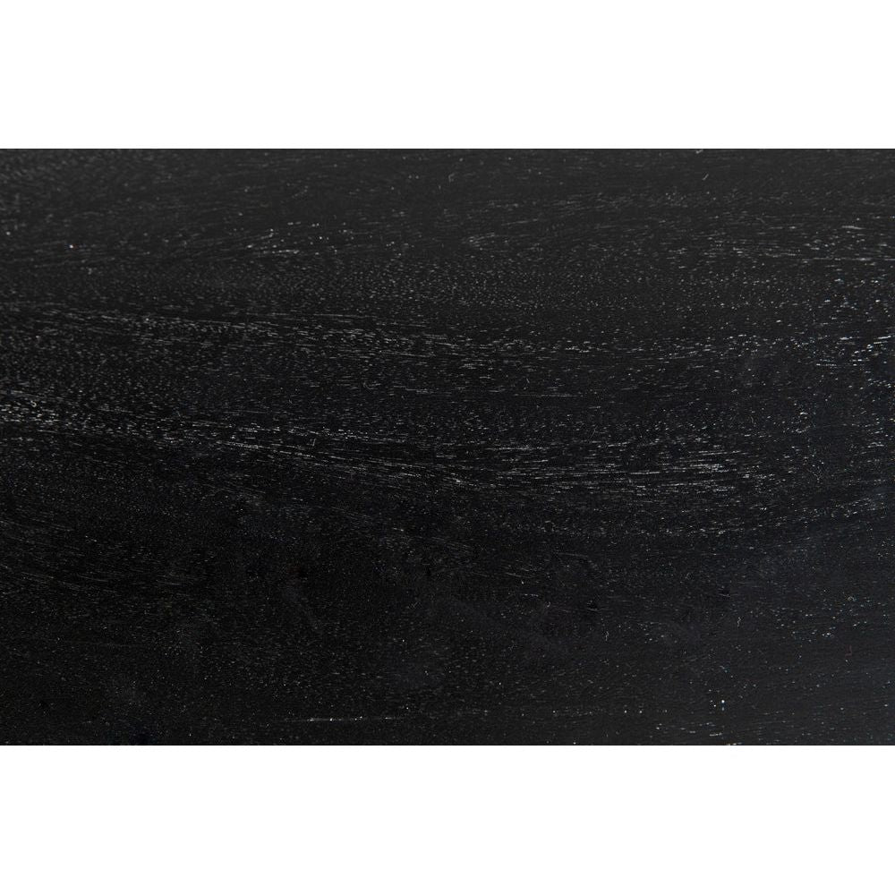 Ava Dresser, Hand Rubbed Black with Light Brown Highlights by NOIR