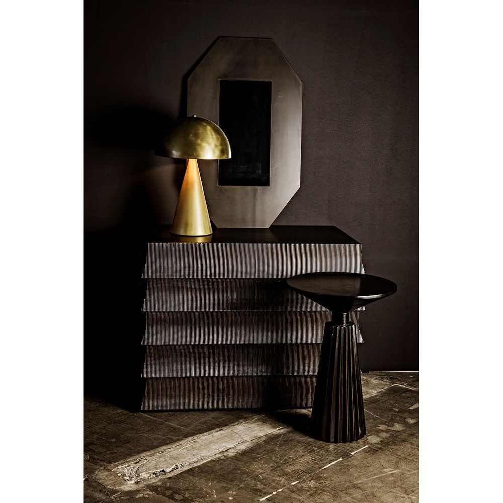Ava Dresser, Hand Rubbed Black with Light Brown Highlights by NOIR