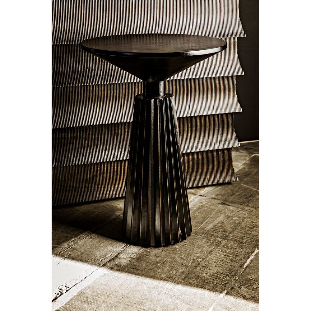 Ava Dresser, Hand Rubbed Black with Light Brown Highlights by NOIR