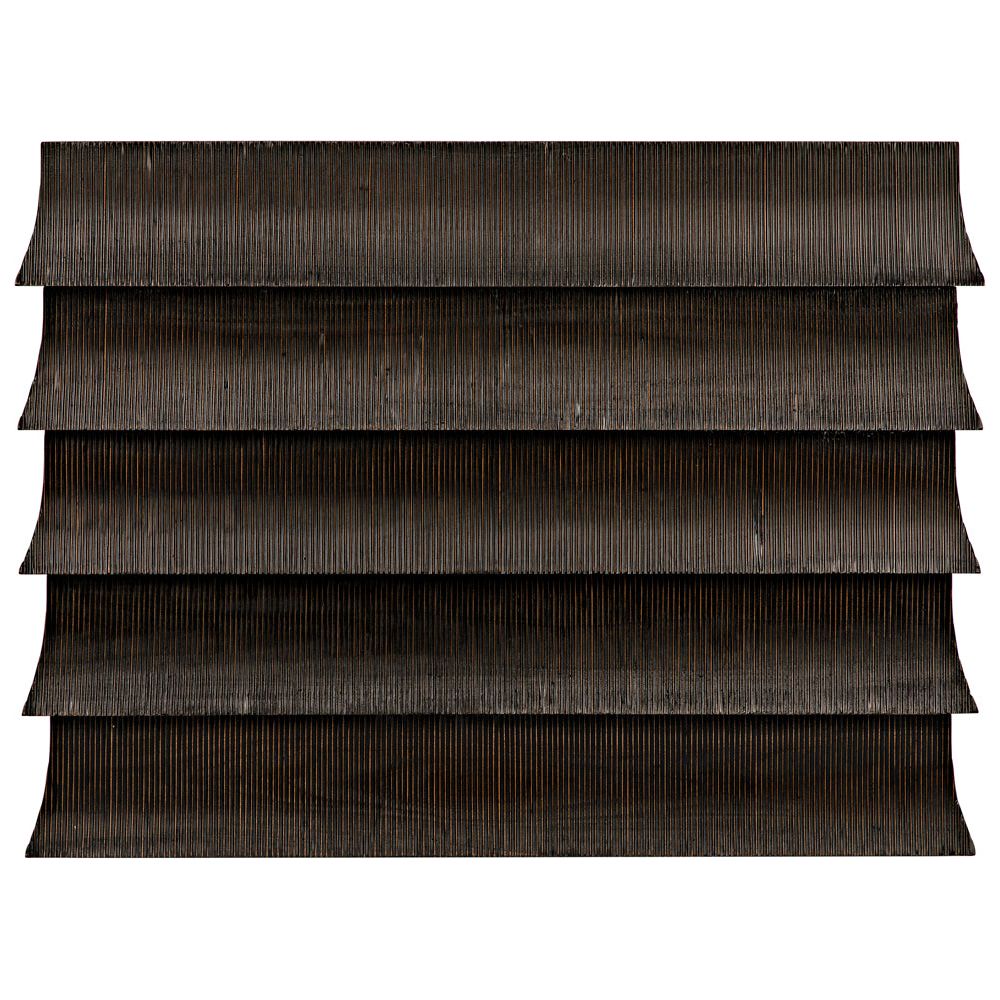 Ava Dresser, Hand Rubbed Black with Light Brown Highlights by NOIR