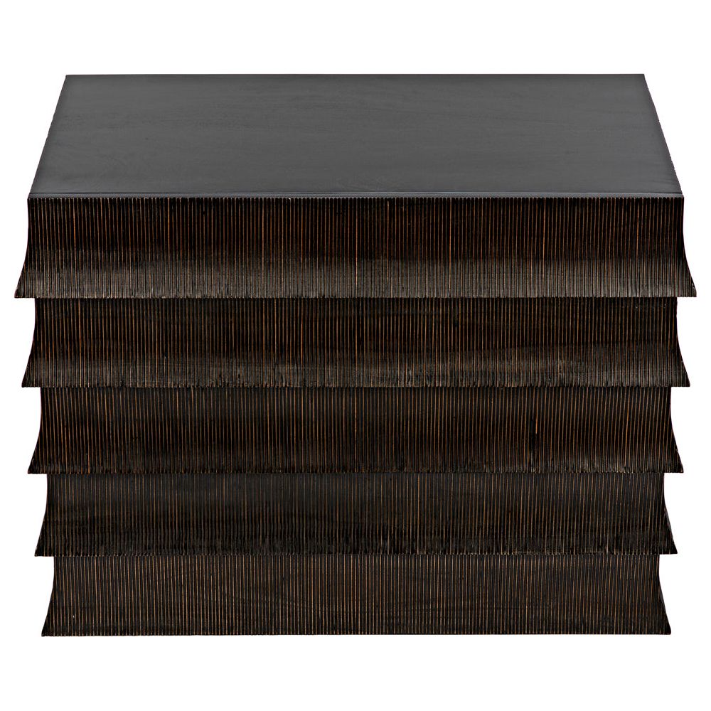 Ava Dresser, Hand Rubbed Black with Light Brown Highlights by NOIR