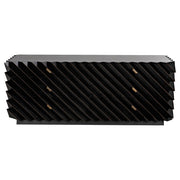 Hikaru Dresser, Hand Rubbed Black by NOIR