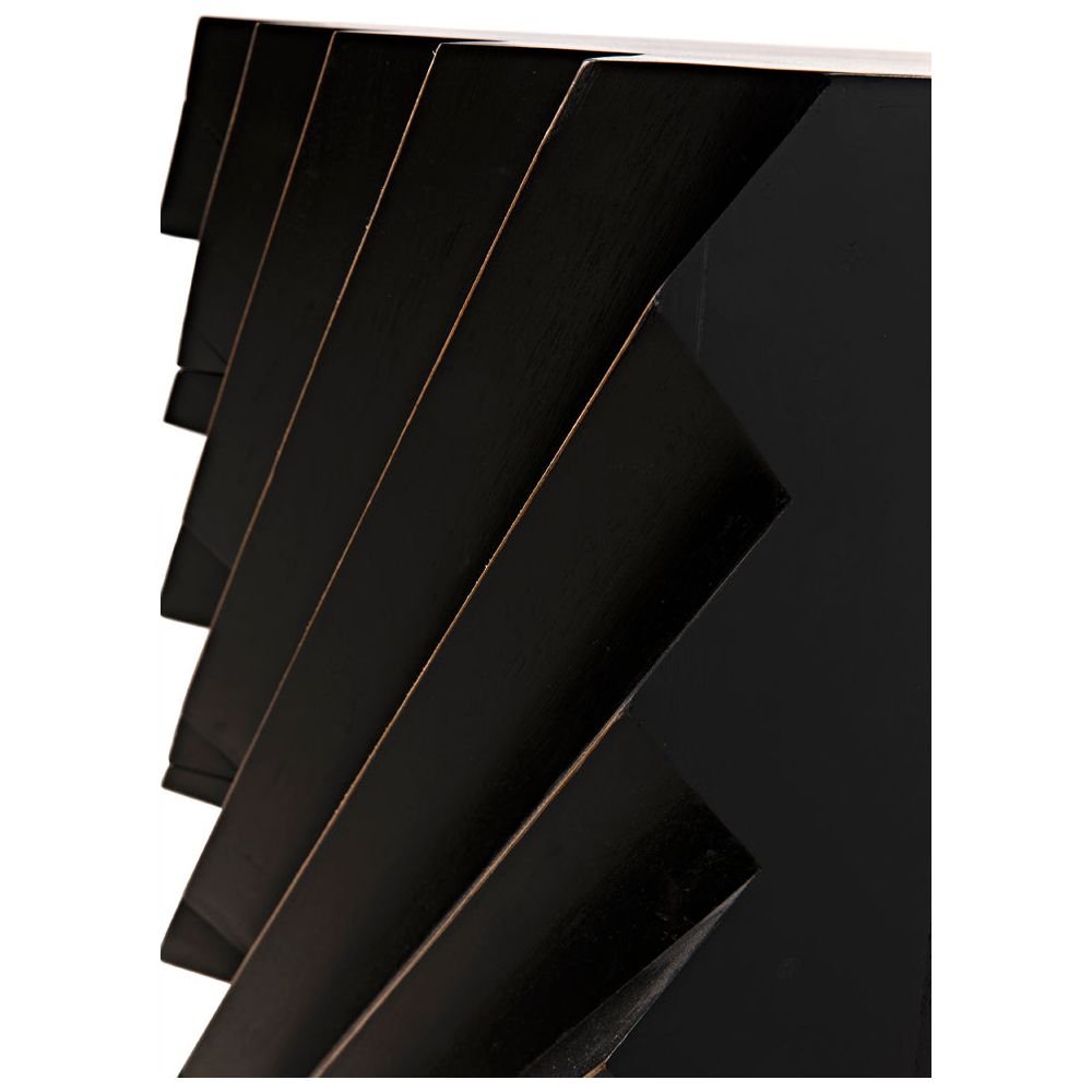 Hikaru Dresser, Hand Rubbed Black by NOIR
