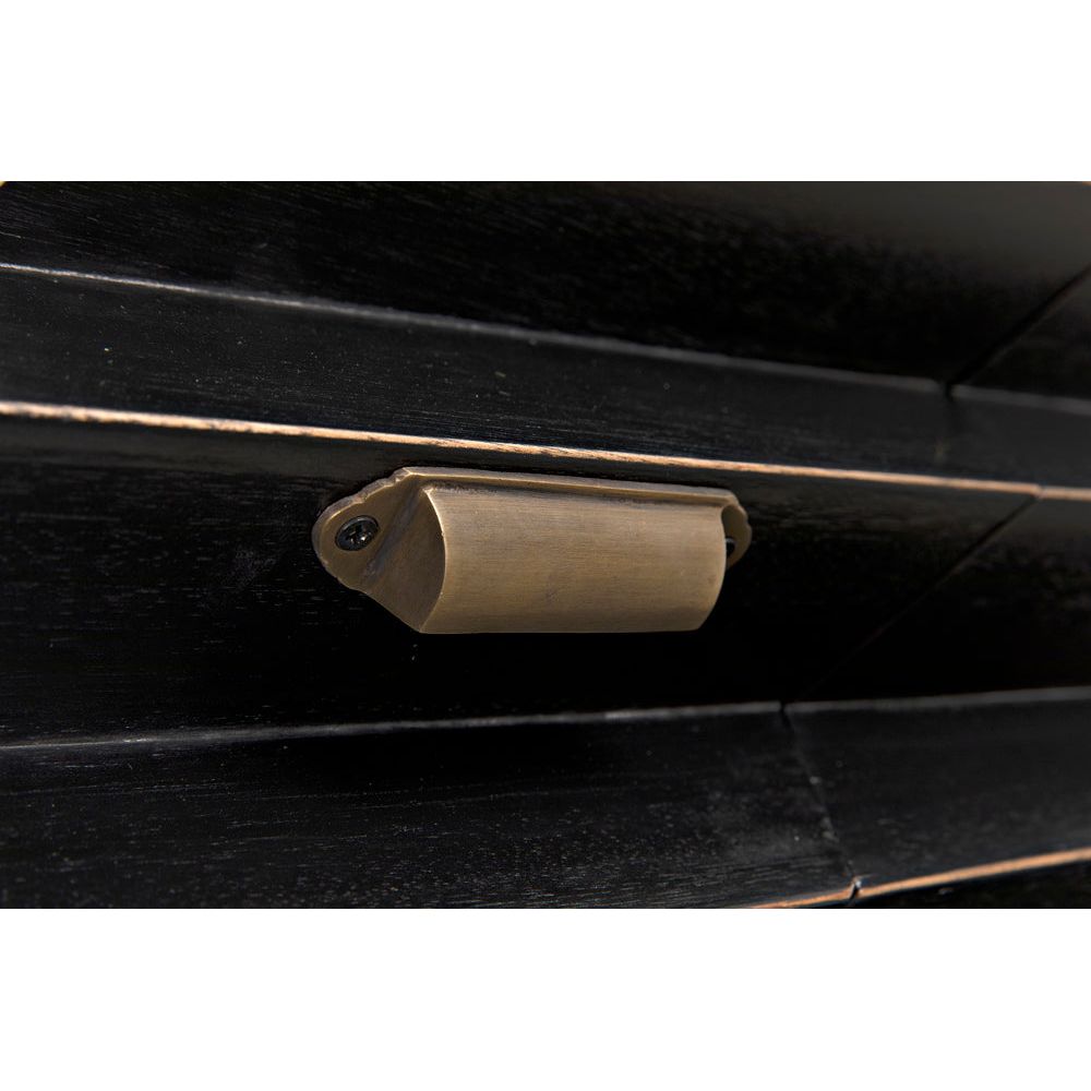 Hikaru Dresser, Hand Rubbed Black by NOIR