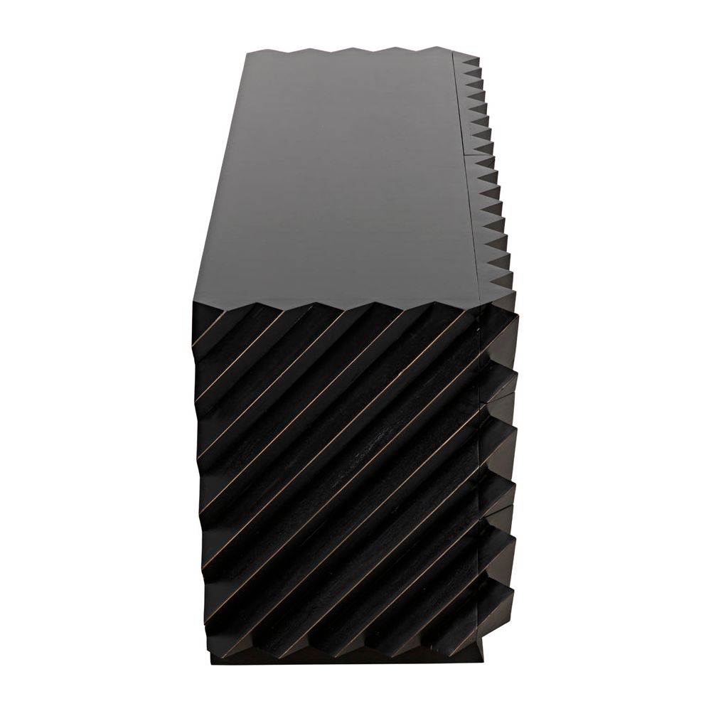 Hikaru Dresser, Hand Rubbed Black by NOIR
