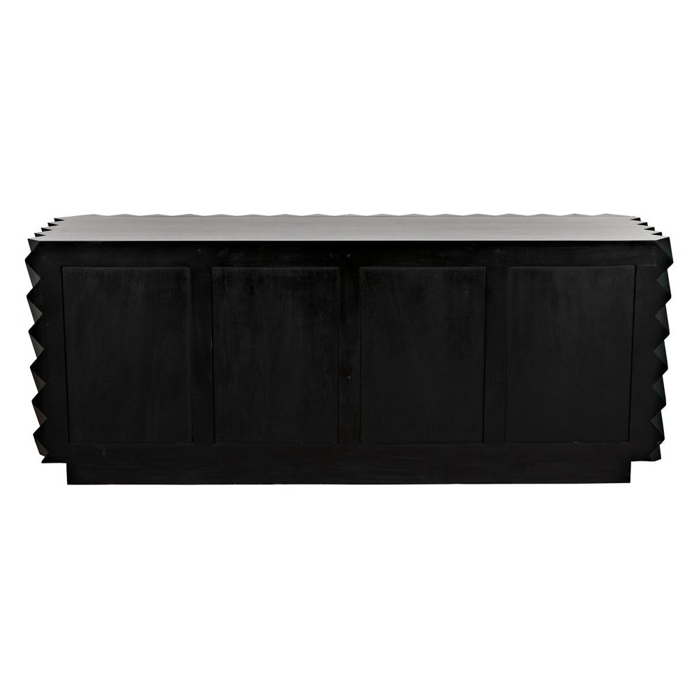 Hikaru Dresser, Hand Rubbed Black by NOIR