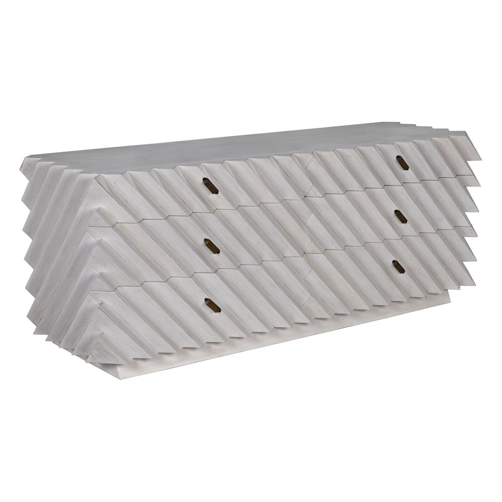 Hikaru Dresser, White Wash by NOIR