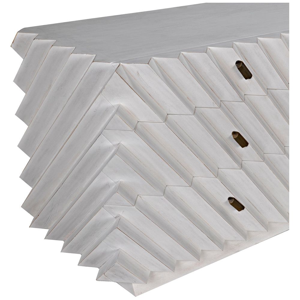 Hikaru Dresser, White Wash by NOIR