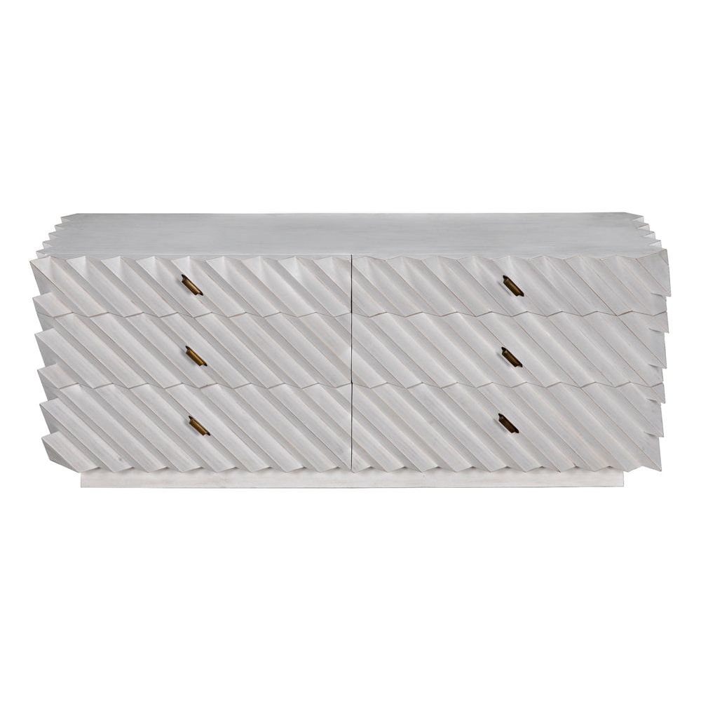 Hikaru Dresser, White Wash by NOIR