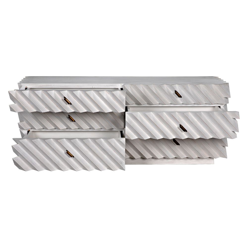 Hikaru Dresser, White Wash by NOIR