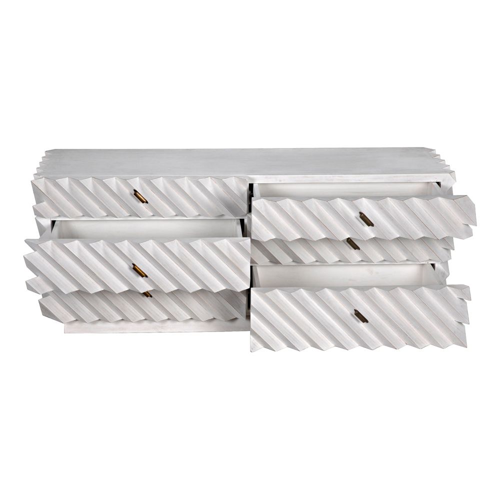 Hikaru Dresser, White Wash by NOIR