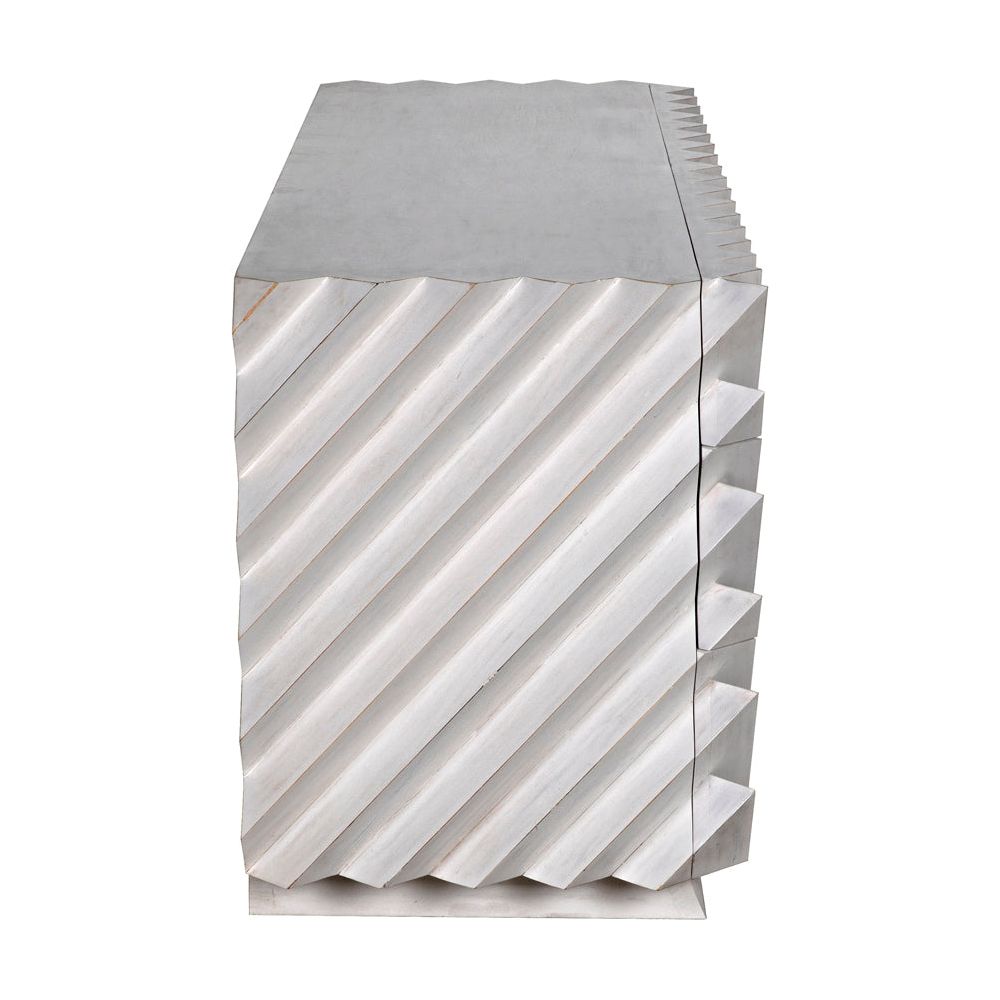 Hikaru Dresser, White Wash by NOIR