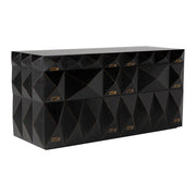 Allegra Dresser, Hand Rubbed Black by NOIR