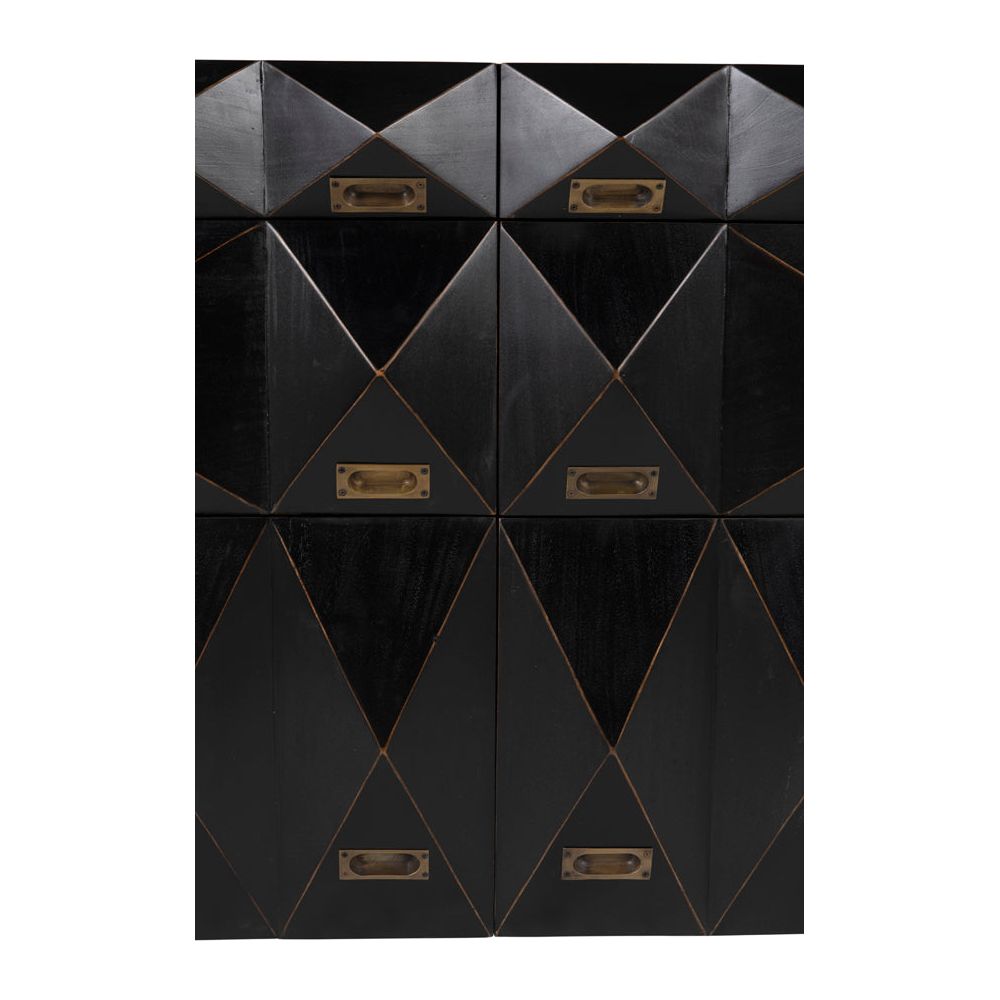 Allegra Dresser, Hand Rubbed Black by NOIR