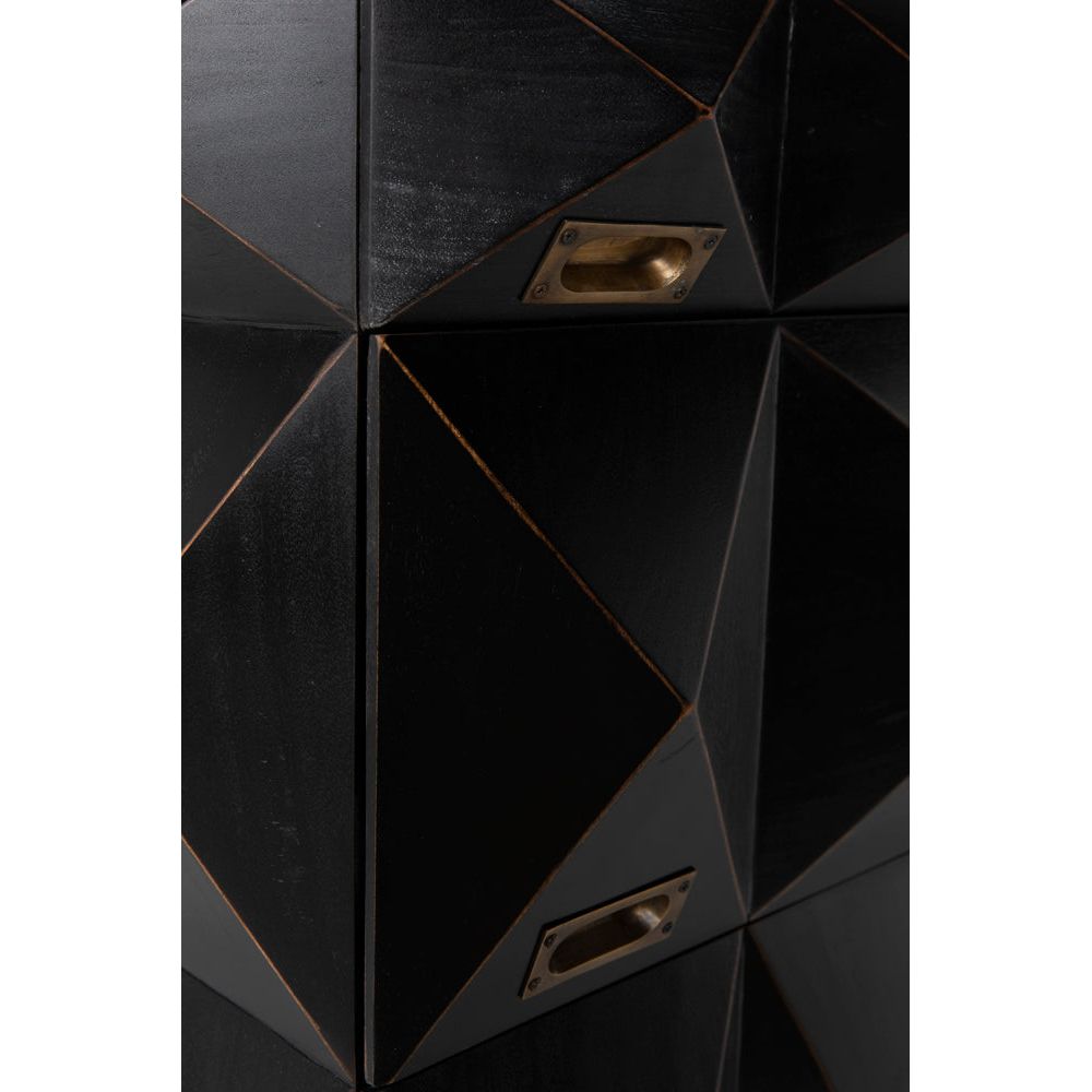 Allegra Dresser, Hand Rubbed Black by NOIR